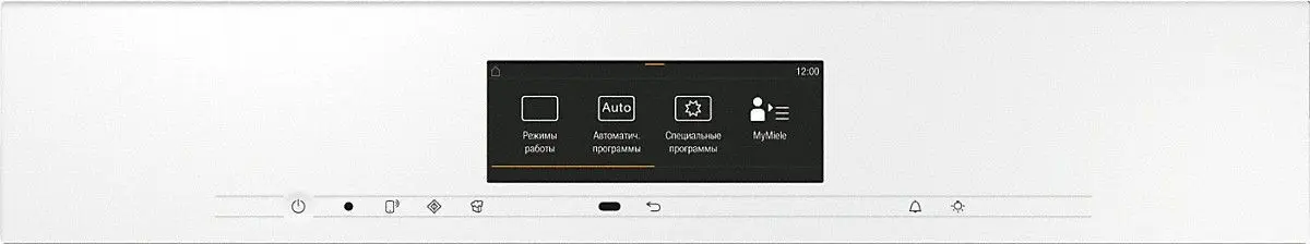 Духовой шкаф MIELE H7840BM BRWS бриллиантовый белый — фото