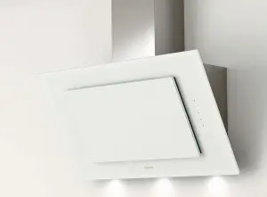 Вытяжка PANDO P-732/90 CRISTAL BLANCO V.1050 ECO SEC PLUS