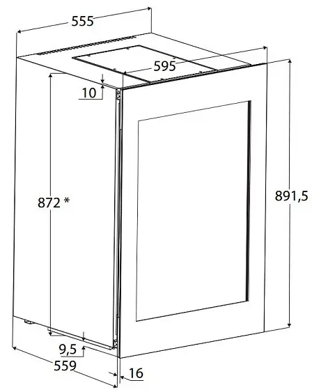 Винный шкаф CASO WineDeluxe WD 41 — фото