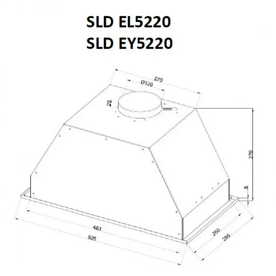 Вытяжка SCHAUB LORENZ SLD EY5220 — фото