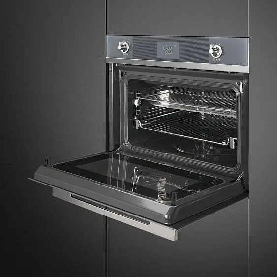Духовой шкаф SMEG SF4102MCS — фото