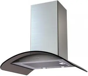 Вытяжка KRONASTEEL sharlotta 600 inox/dark glass electronic