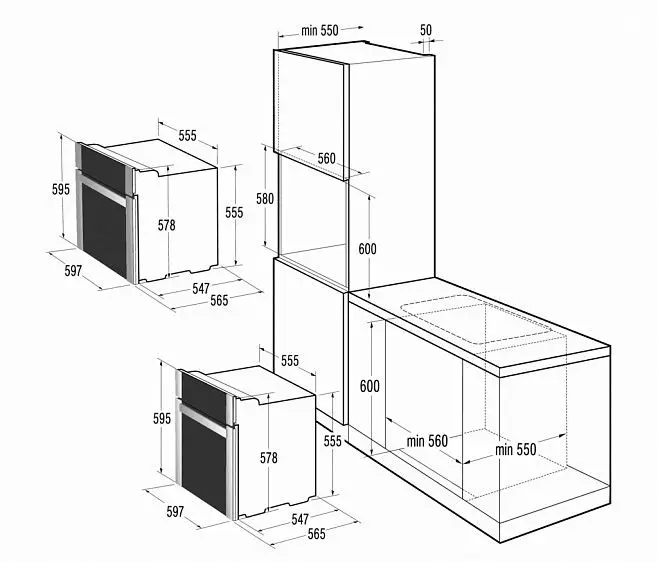 Духовой шкаф GORENJE bo 7345 ab — фото