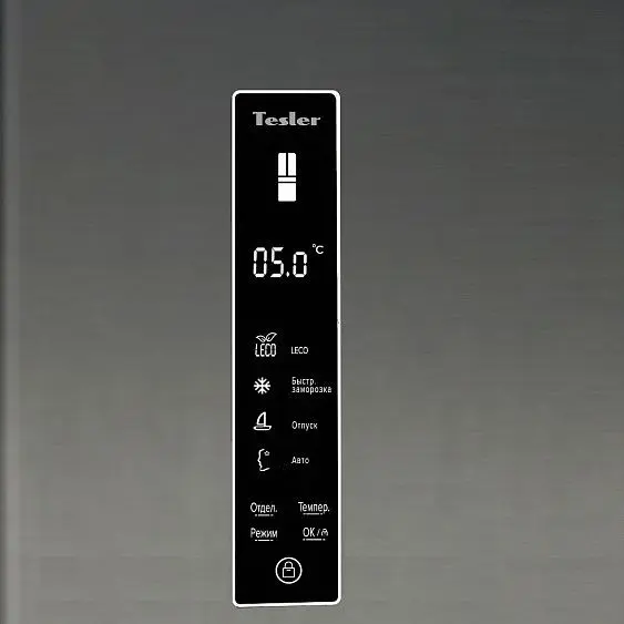 Холодильник TESLER RFD-430I GRAPHITE — фото