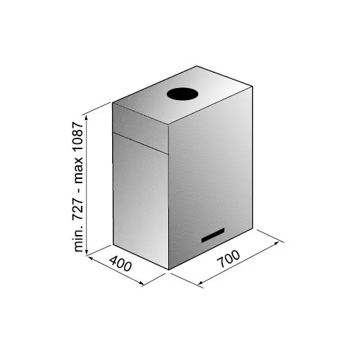 Вытяжка KORTING kha 7950 x cube — фото