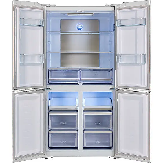 Холодильник HIBERG RFQ-500DX NFGW inverter — фото