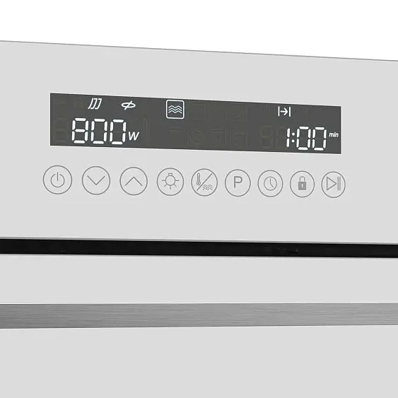 Духовой шкаф MEFERI MEO608WH MICROWAVE — фото