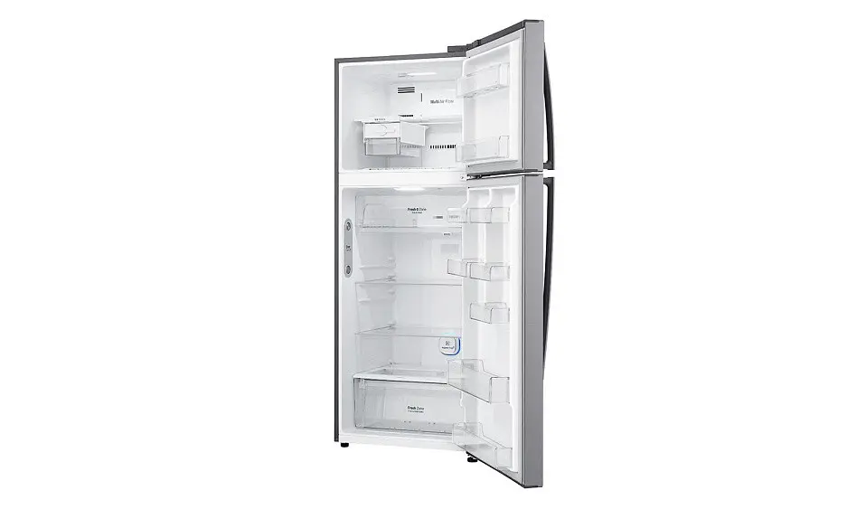 Холодильник LG GC-H502HMHZ серебристый — фото