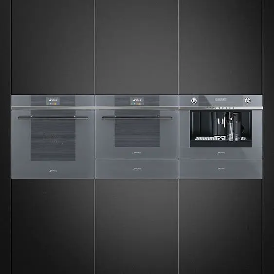 Духовой шкаф электрический компактный SMEG SF4104VCS — фото