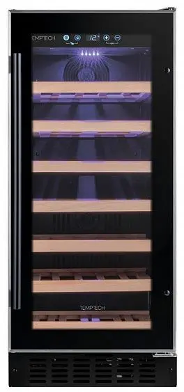 Винный шкаф TEMPTECH WPQ38SCB — фото