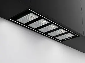 Вытяжка PANDO GTI/1280 NEGRO V.1250 ECO SEC