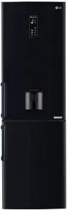 Холодильник LG GB-F59WBDZB черный