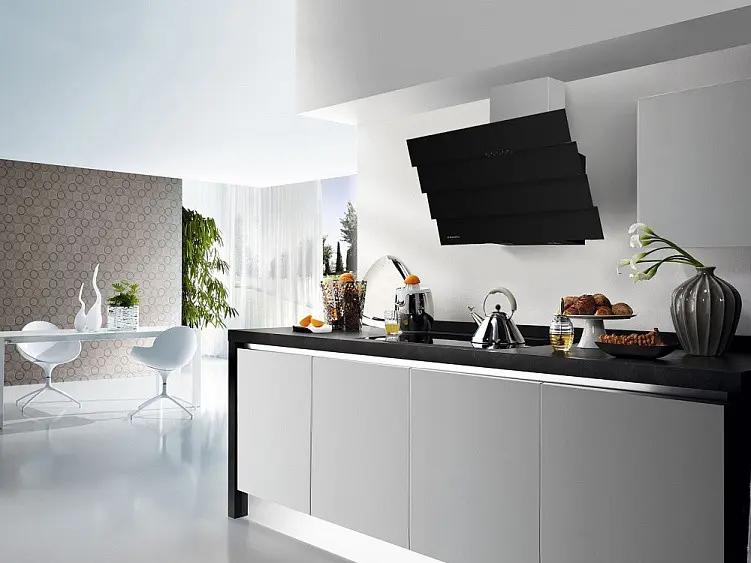 Вытяжка MAUNFELD Cascada QUART 60 BLACK — фото