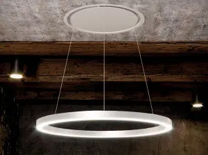 Вытяжка PANDO SKYRING/54 BLANCO V.1130 ECO SEC PLUS
