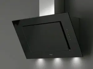 Вытяжка PANDO P-732/90 CRISTAL NEGRO V.1050 ECO SEC PLUS