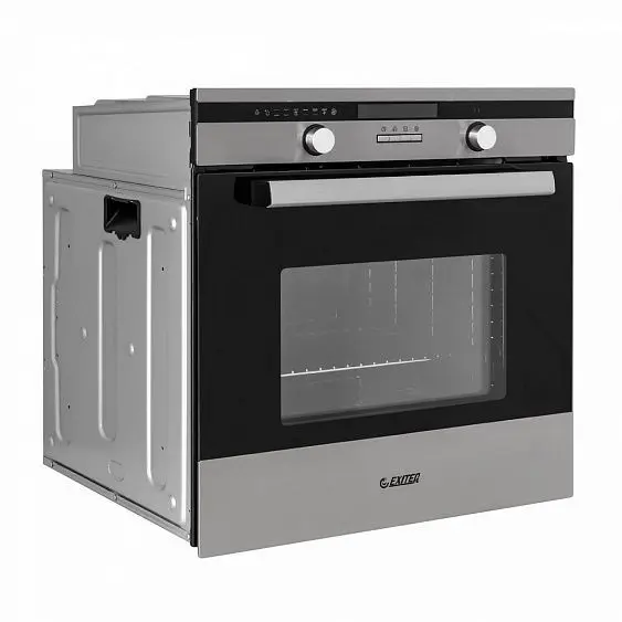 Духовой шкаф EXITEQ EXO-403 BLACK/INOX — фото