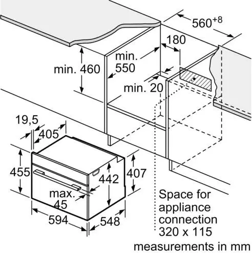 Духовой шкаф BOSCH CMG656BS1M — фото