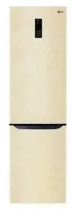 Холодильник LG gw-b489seqw бежевый