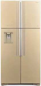 Холодильник HITACHI R-W 662 PU7 GBE бежевое стекло