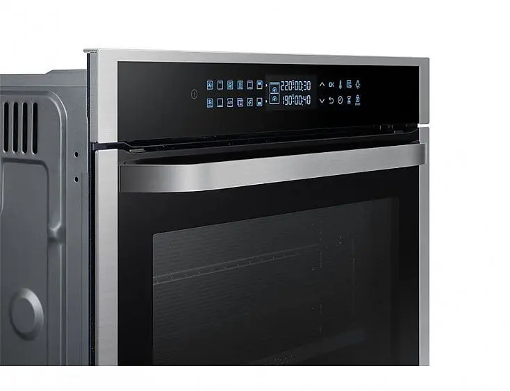 Духовой шкаф SAMSUNG Dual Cook NV75N7546RS нержавеющая сталь — фото