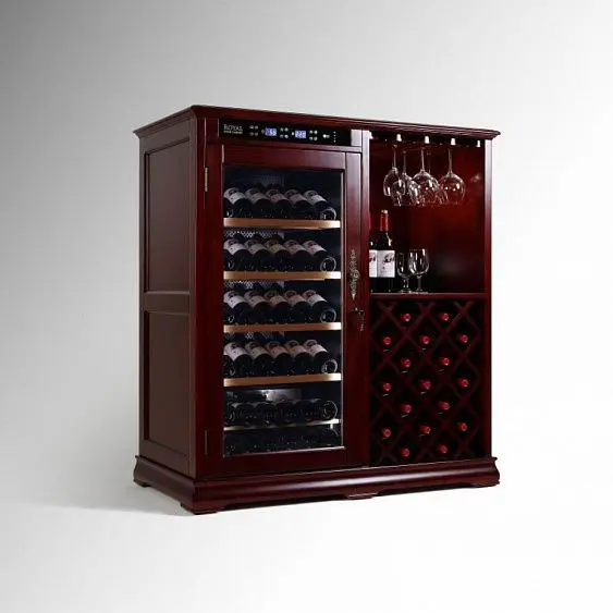 Холодильник TESLER RCT-100 CHAMPAGNE — фото