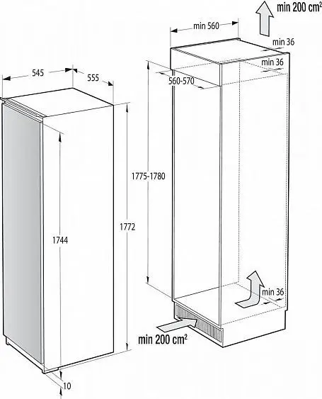 Морозильник GORENJE GDFN 5182A1 — фото