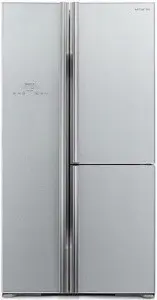Холодильник  HITACHI r-m702 pu2 gs серебристый