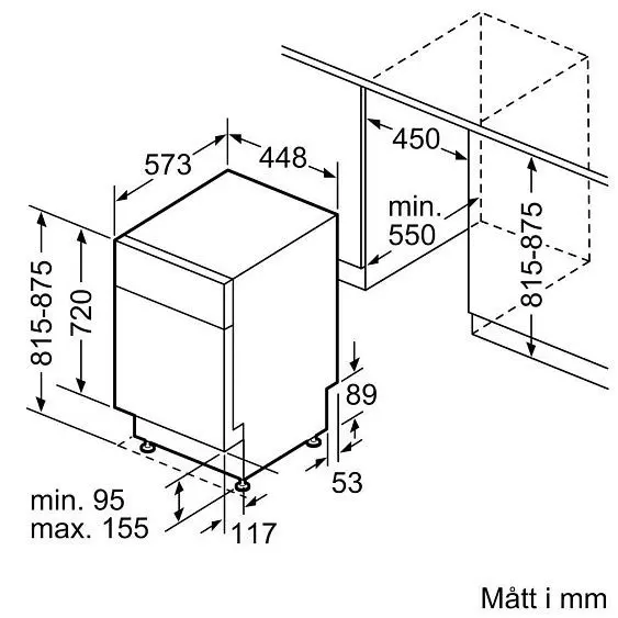 Посудомоечная машина BOSCH SPU 2HKI57S — фото