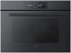 Духовой шкаф V-ZUG Combair V2000 45 C2T-21048 чёрное стекло