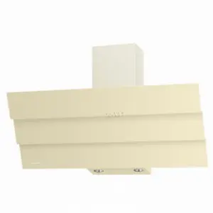 Вытяжка MAUNFELD CASCADA TRIO 90 БЕЖЕВОЕ стекло/ фурнитура ХРОМ""