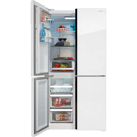 Холодильник HIBERG RFQ-555DX NFGW inverter — фото