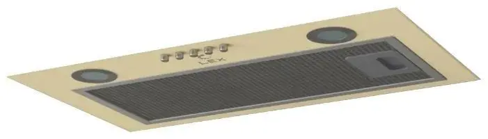 Вытяжка Lex GS BLOC P 600 IVORY LIGHT — фото