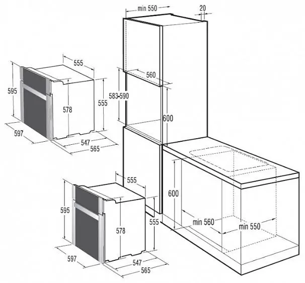 Духовой шкаф GORENJE bo 71 sy2 w — фото