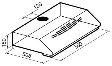 Вытяжка KORTING kht 5332 w — фото