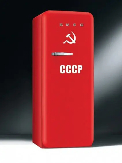 Холодильник SMEG fab28cccp — фото