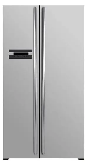 Холодильник ASCOLI ACDS571W (Inox) — фото