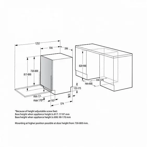 Посудомоечная машина GORENJE GV 672C62 — фото
