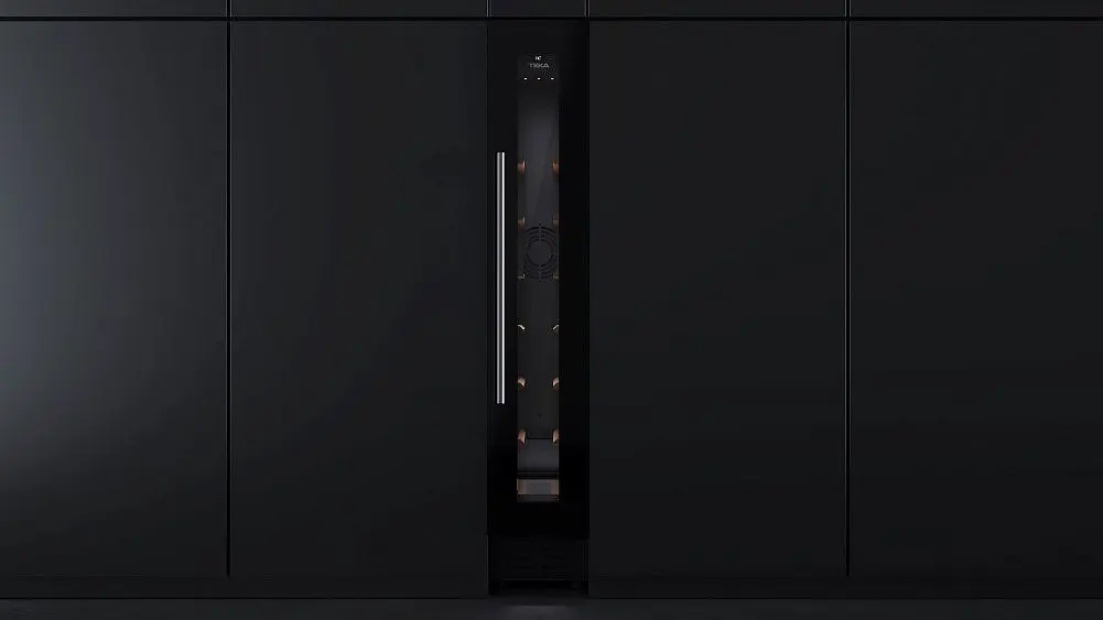 Винный шкаф TEKA RVU 10008 BLACK GLASS (113610003) — фото