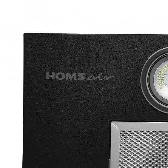 Вытяжка HOMSair Camelia Power 60RD черный — фото
