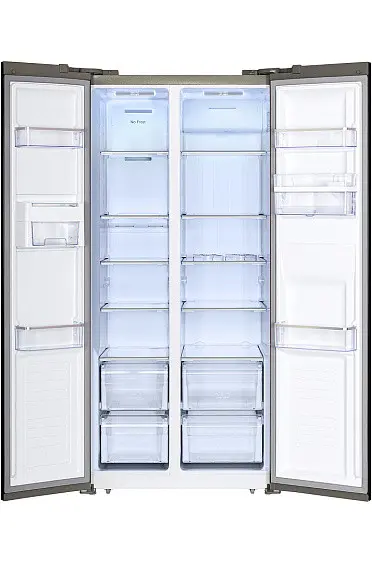 Холодильник HIBERG RFS-484DX NFXd inverter — фото