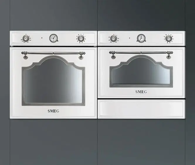Электрический духовой шкаф SMEG sf4750mcbs — фото
