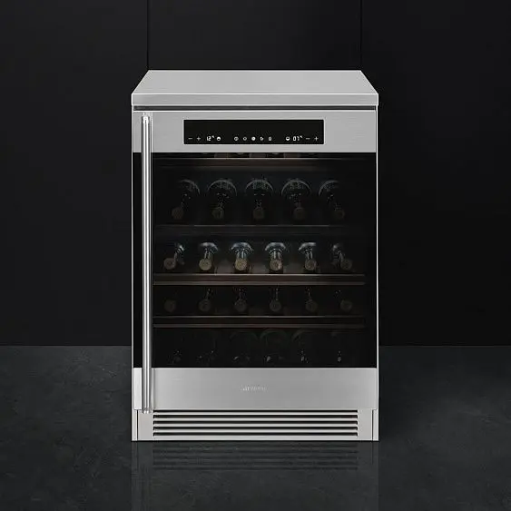 Винный шкаф SMEG CVF338X — фото