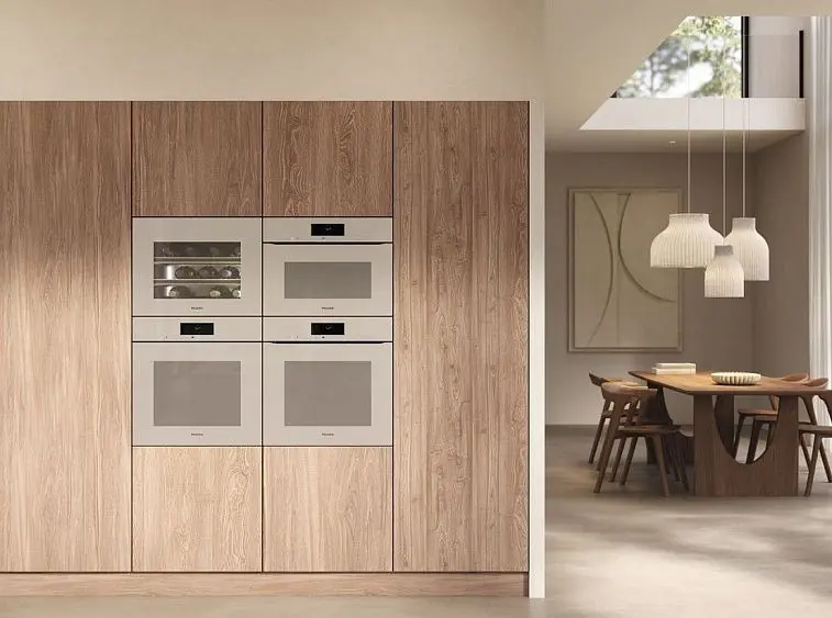 Духовой шкаф MIELE H7860BPX Pearl beige — фото