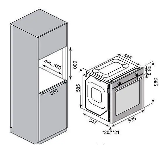 Духовой шкаф KUPPERSBERG KSO 610 W — фото
