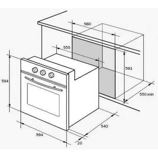 Газовый духовой шкаф DELONGHI pggb 4 — фото