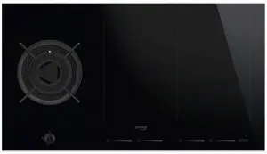 Комбинированная варочная панель SMEG PM6912WLDX