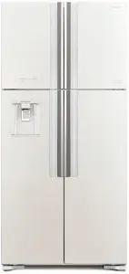 Холодильник HITACHI R-W 662 PU7 GPW белое стекло