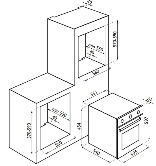 Духовой шкаф BOSCH hbn 231s0 — фото