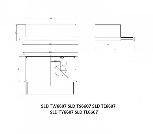 Вытяжка SCHAUB LORENZ SLD TE6607 — фото