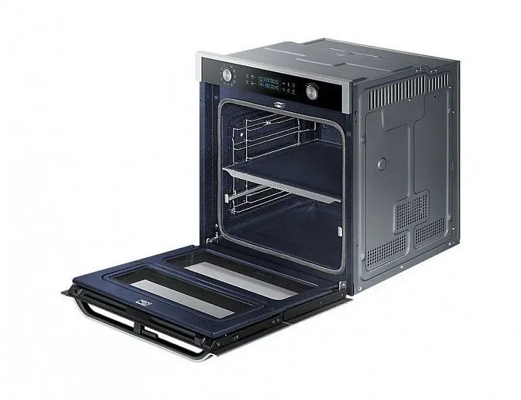 Духовой шкаф SAMSUNG Dual Cook Flex NV75N7677RS нержавеющая сталь — фото